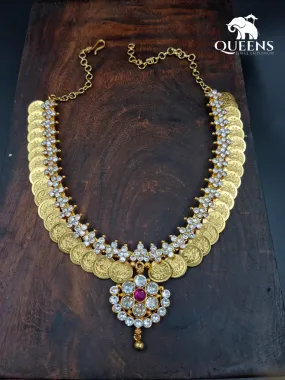 DHANALAKSHMI KASU NECKLACE