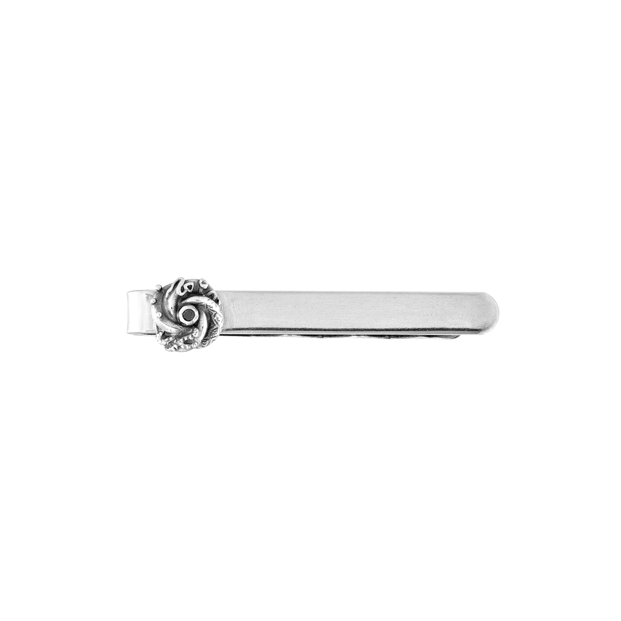 Diamond & Tiny Algerian Loveknot Tie Slide