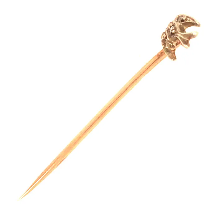 Diamond Bird Stick Pin