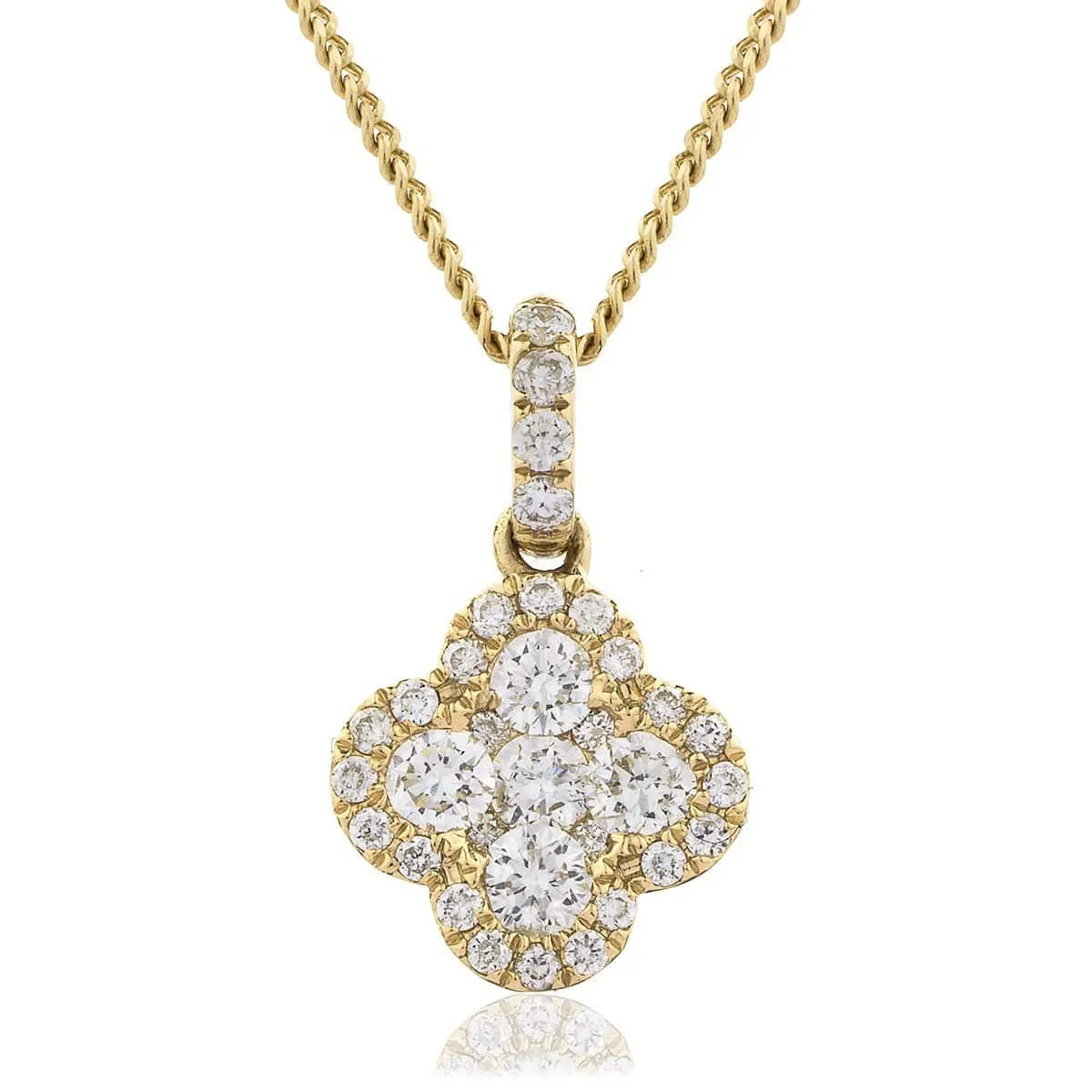 Diamond Cluster Pendant