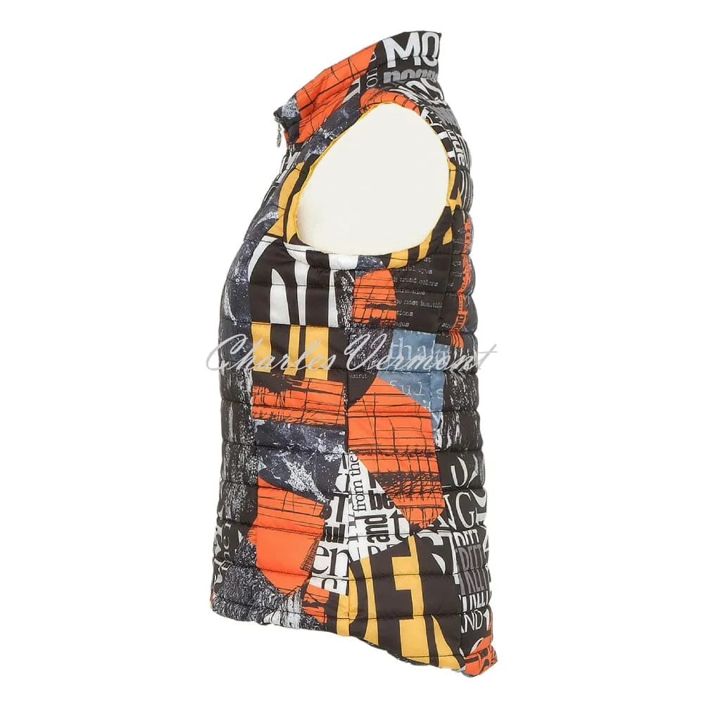 Dolcezza 'Newspaper' Gilet - Style 74821