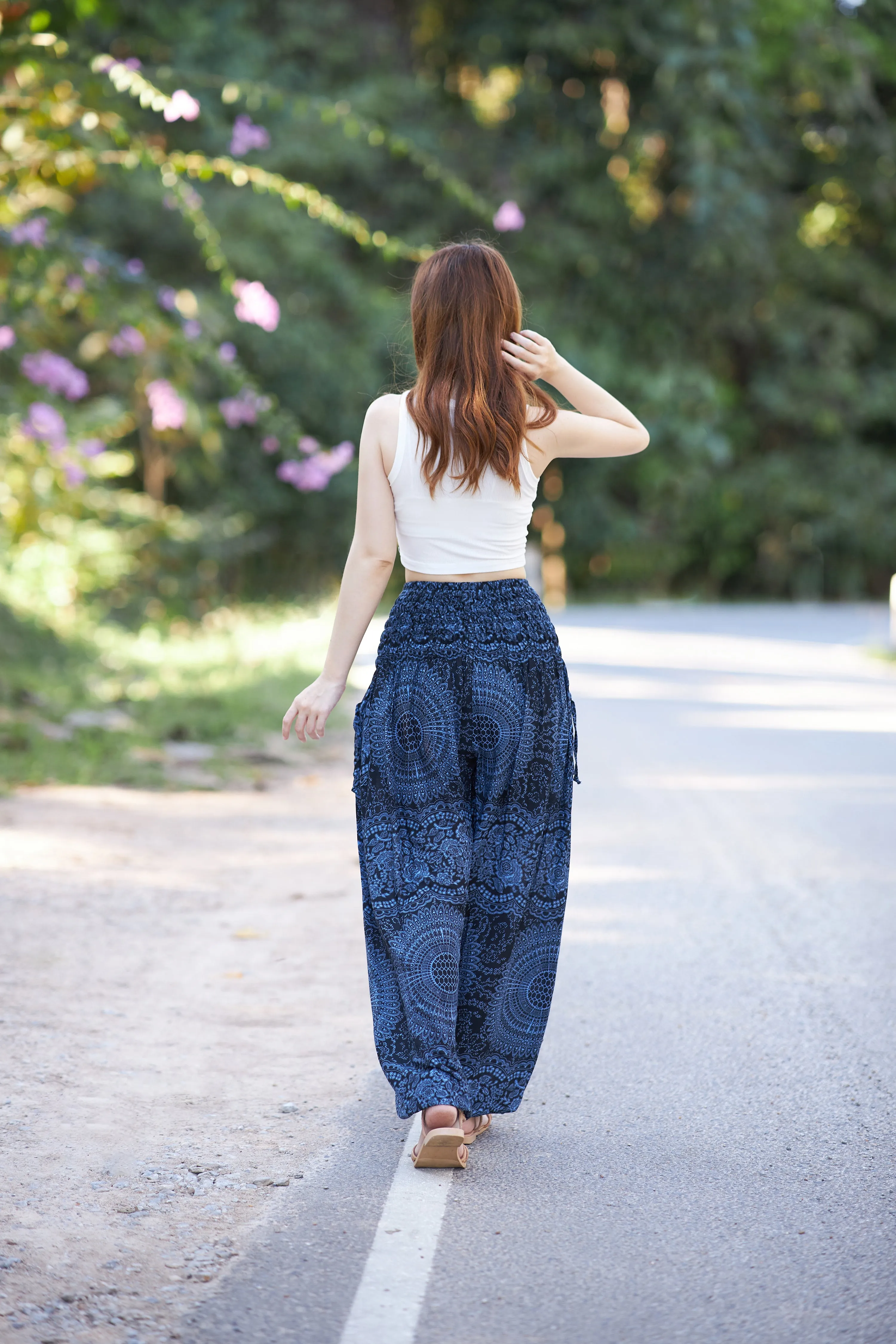 Flower Harem Pants