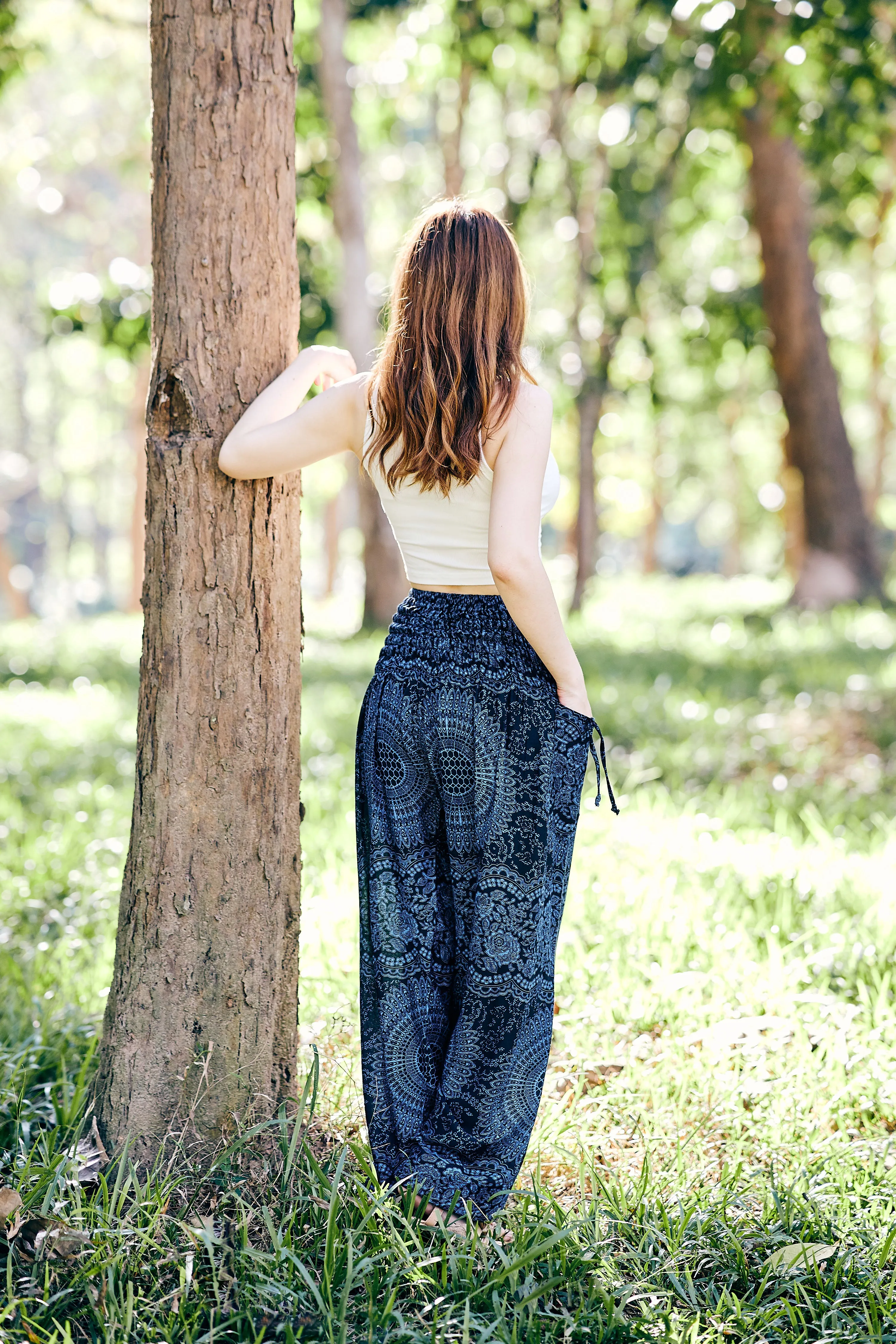 Flower Harem Pants