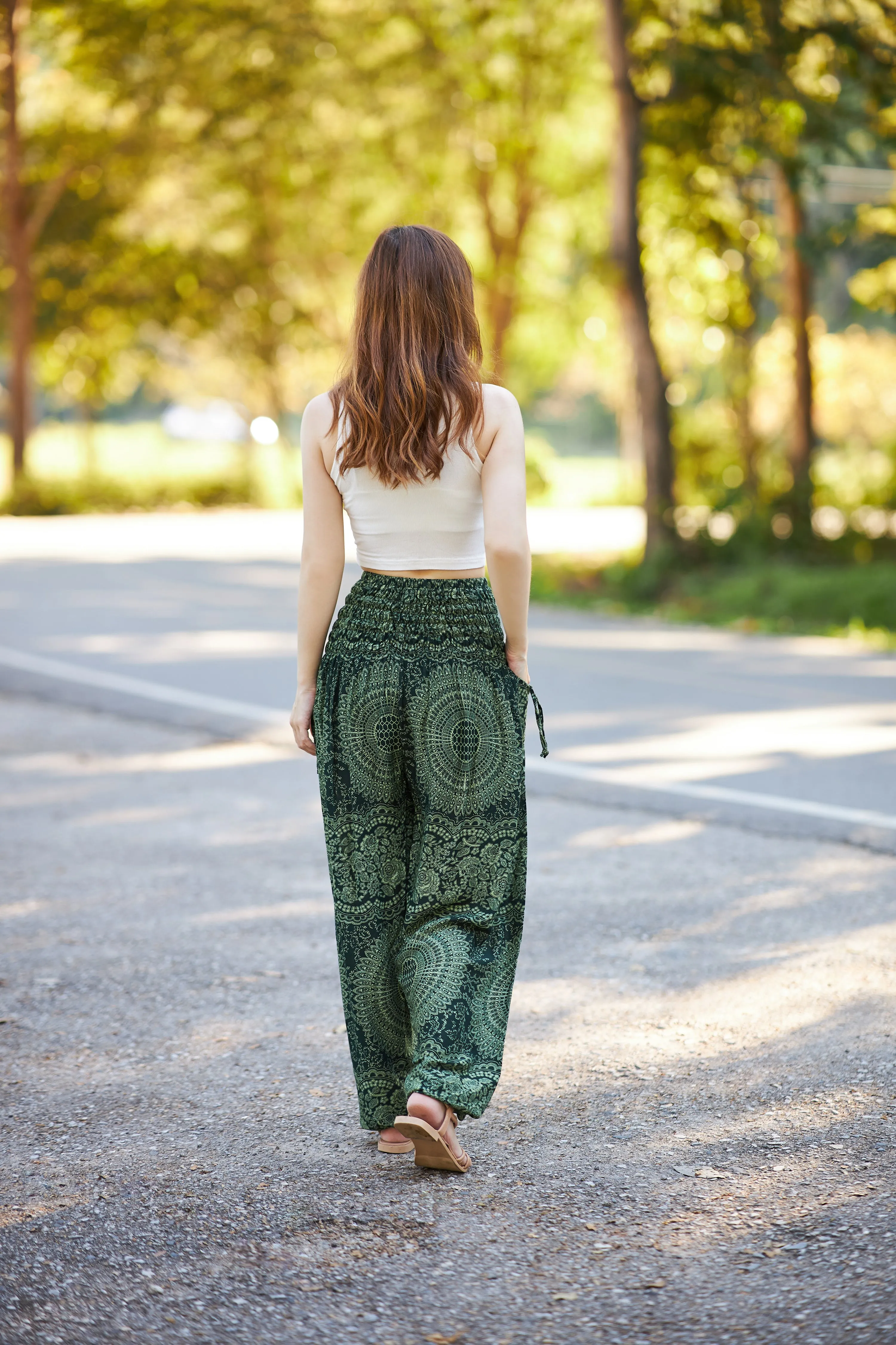 Flower Harem Pants