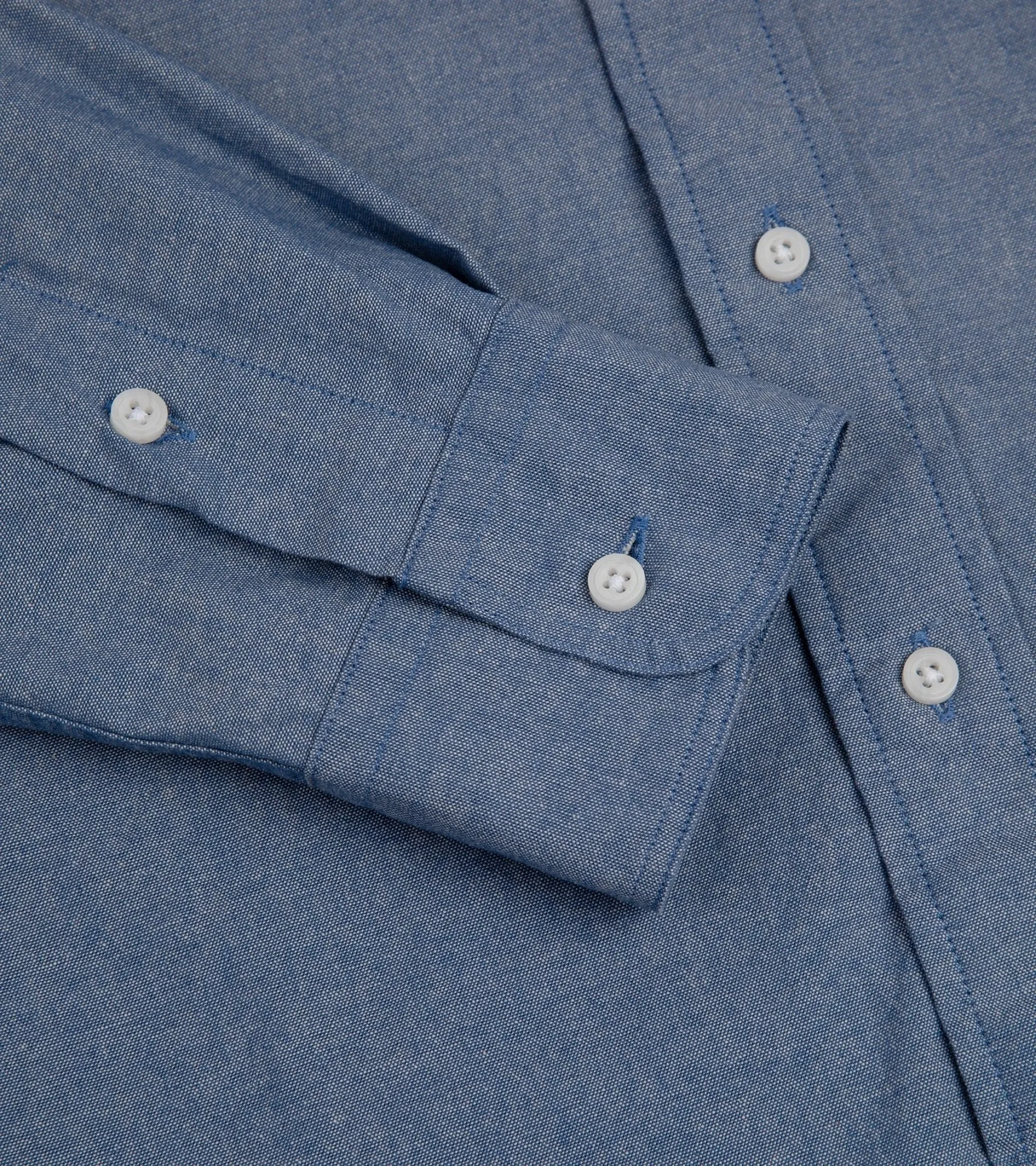 Gitman Vintage Japanese Chambray Work Shirt: Blue