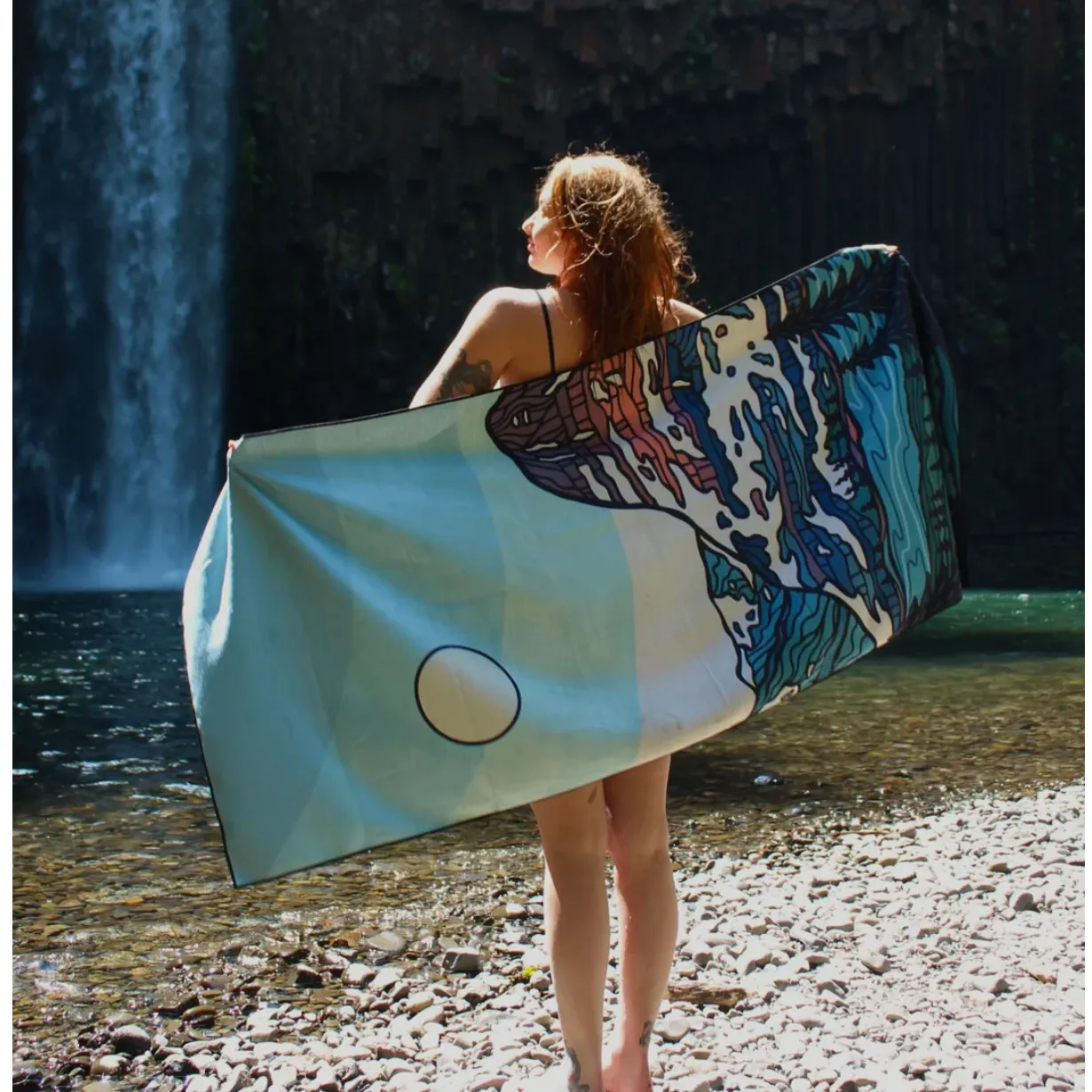 Glacier National Park Camping and Beach Towel