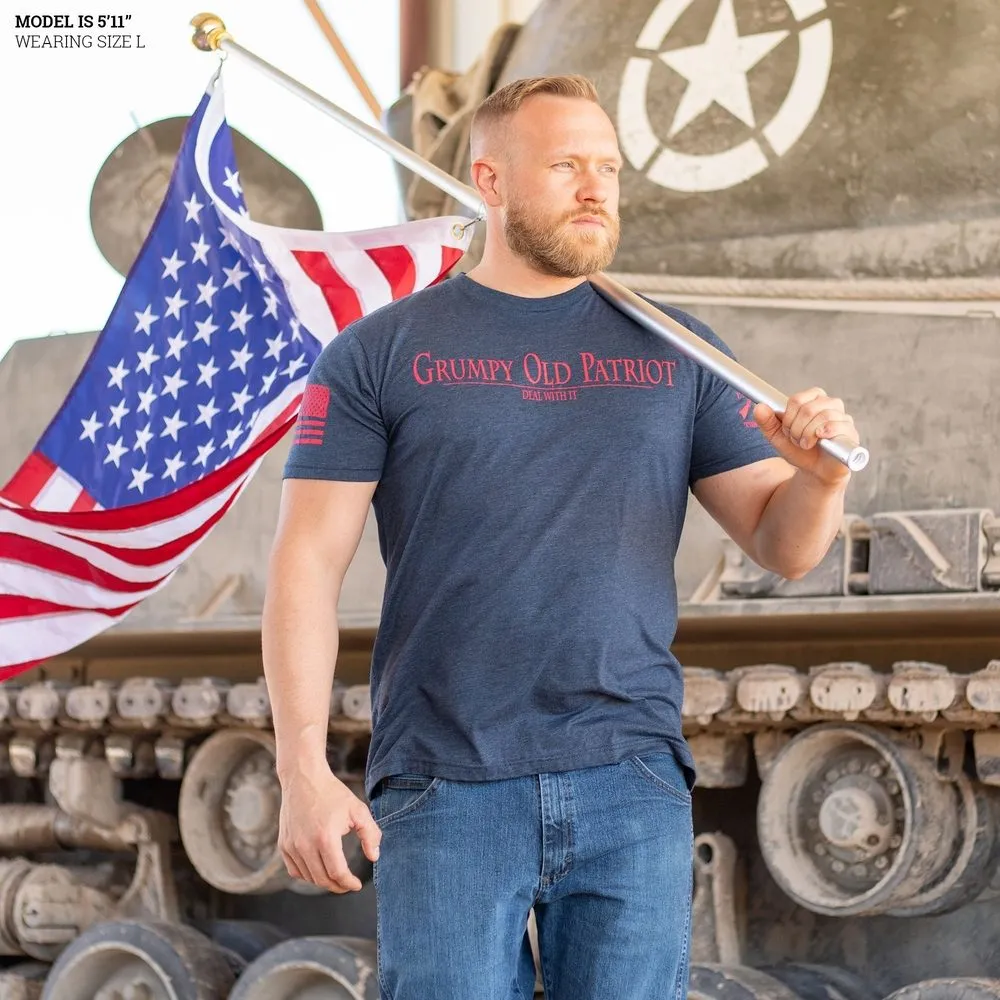 Grumpy Old Patriot T-Shirt - Midnight Navy