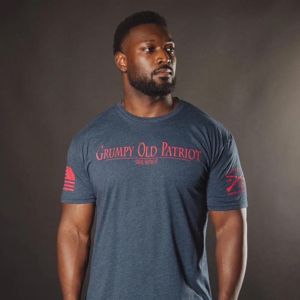 Grumpy Old Patriot T-Shirt - Midnight Navy