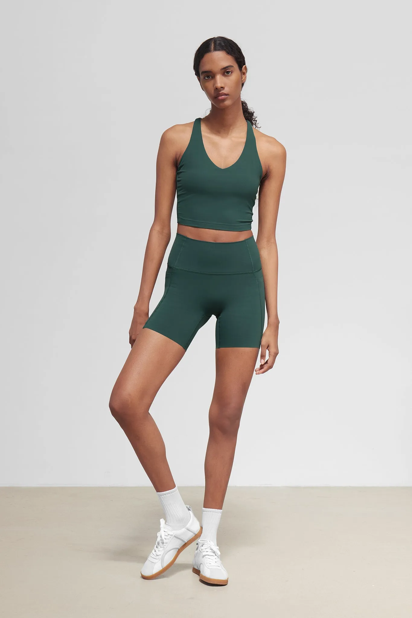 Harmonix Yoga Shorts Forest