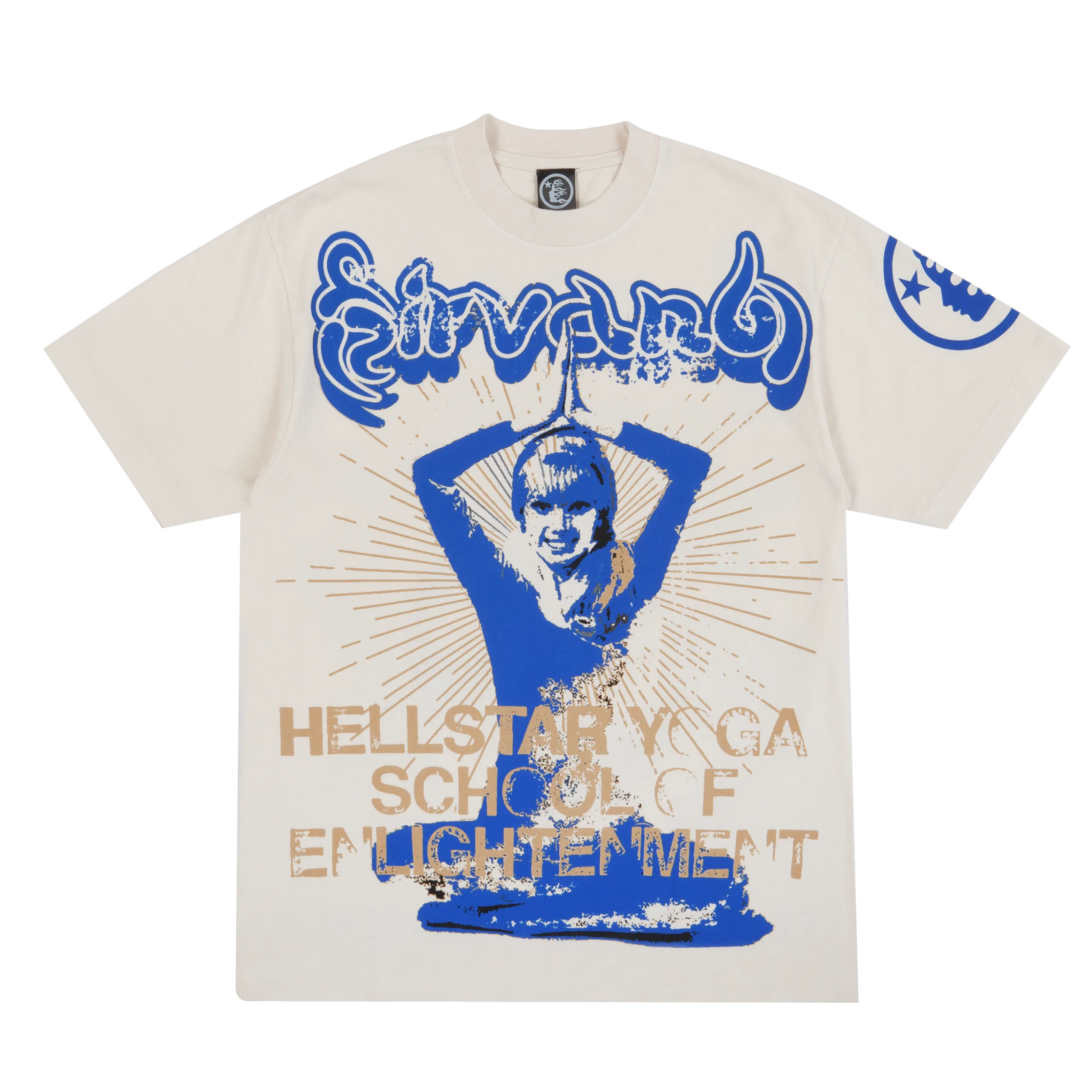 Hellstar Yoga Tee Cream