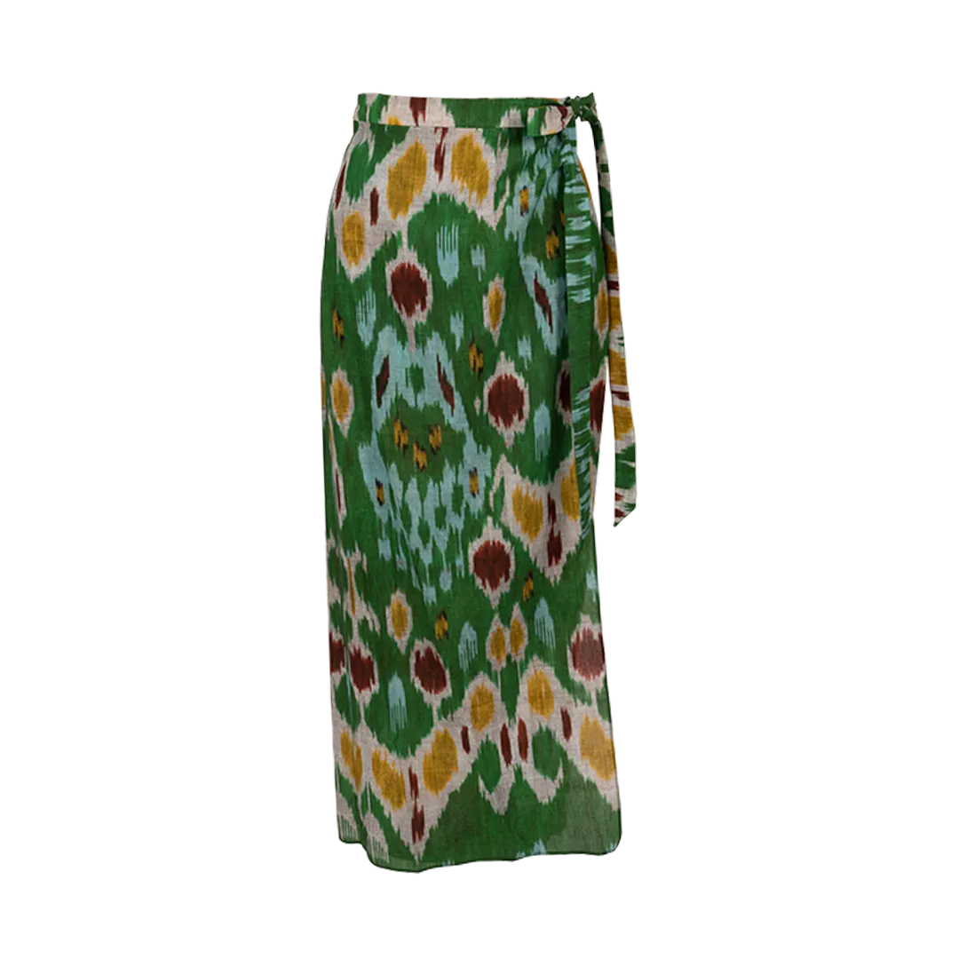 Hermia Midi Wrap Skirt