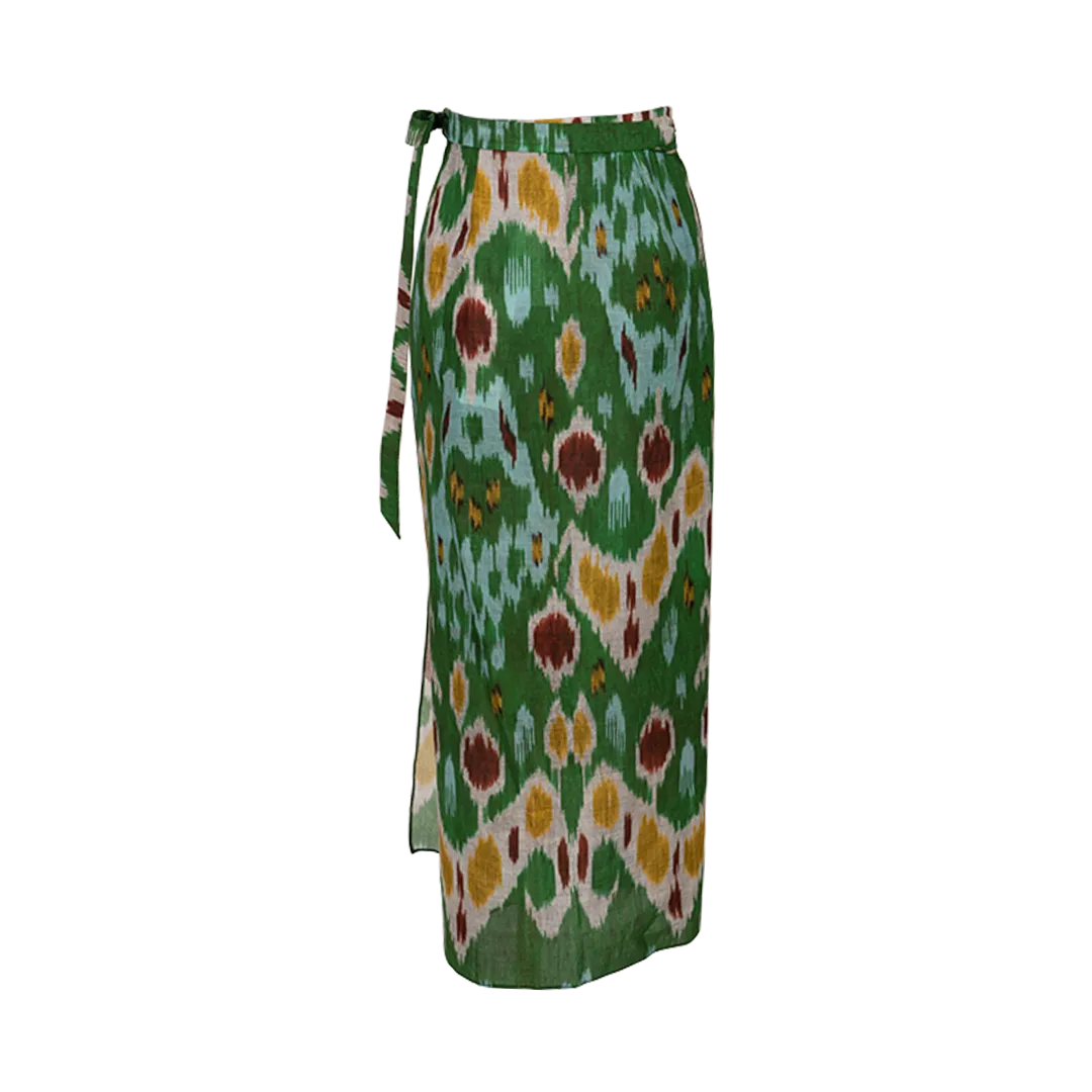 Hermia Midi Wrap Skirt