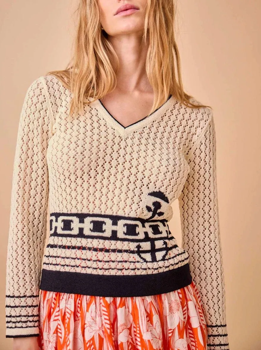 Hunter Bell Skylar Sweater Anchor