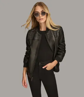 Jayda Studded Bomber