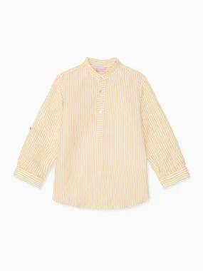 jazmin linen mix shirt