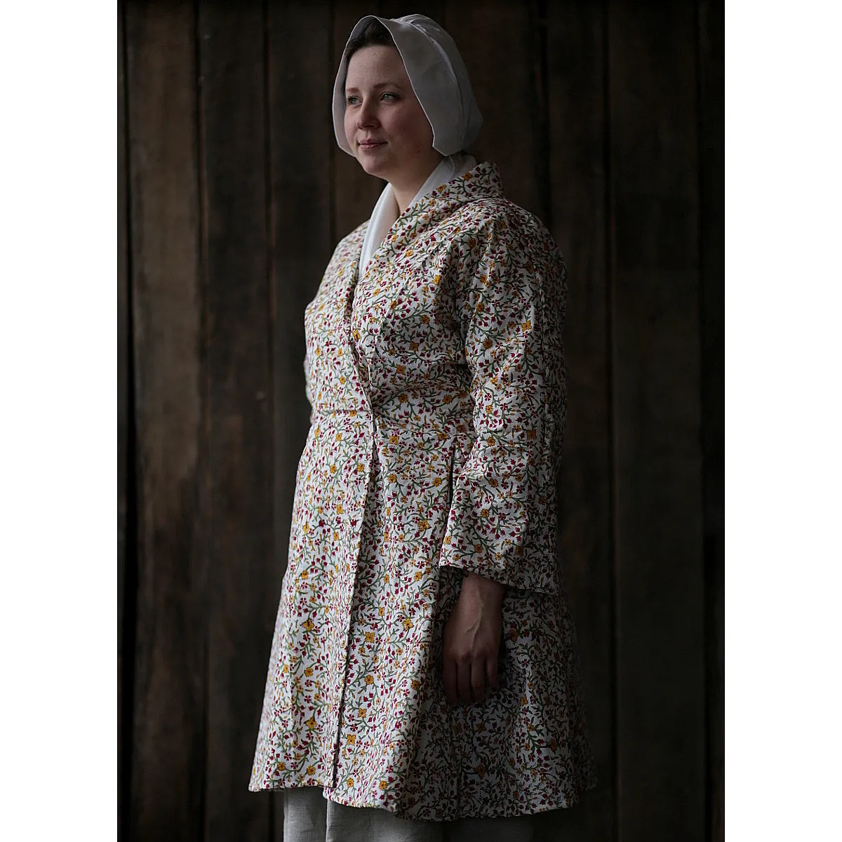 Ladies' Bed Gown in Cotton Twill