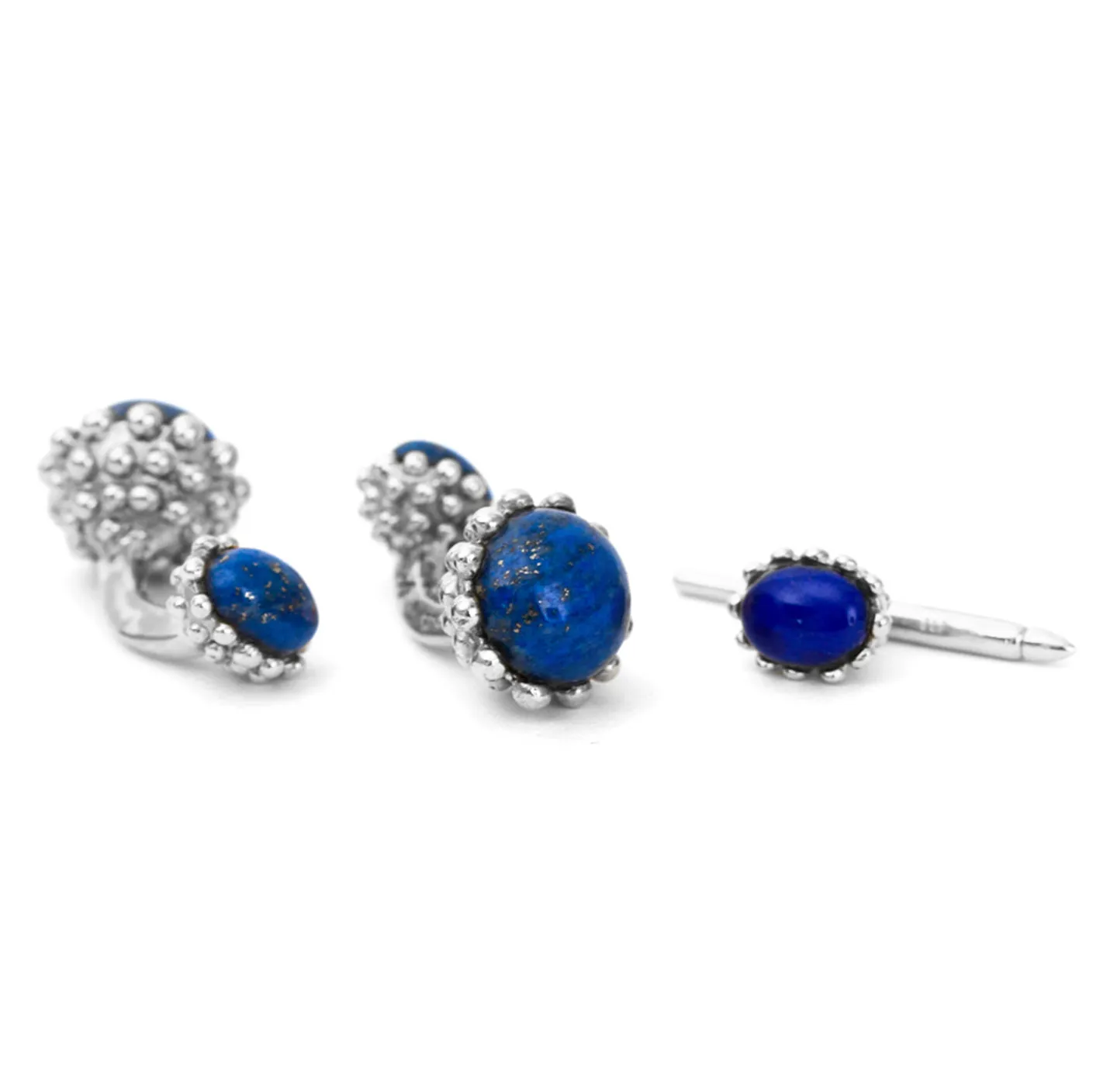 Lapis Lazuli Golden Acorn Cufflinks