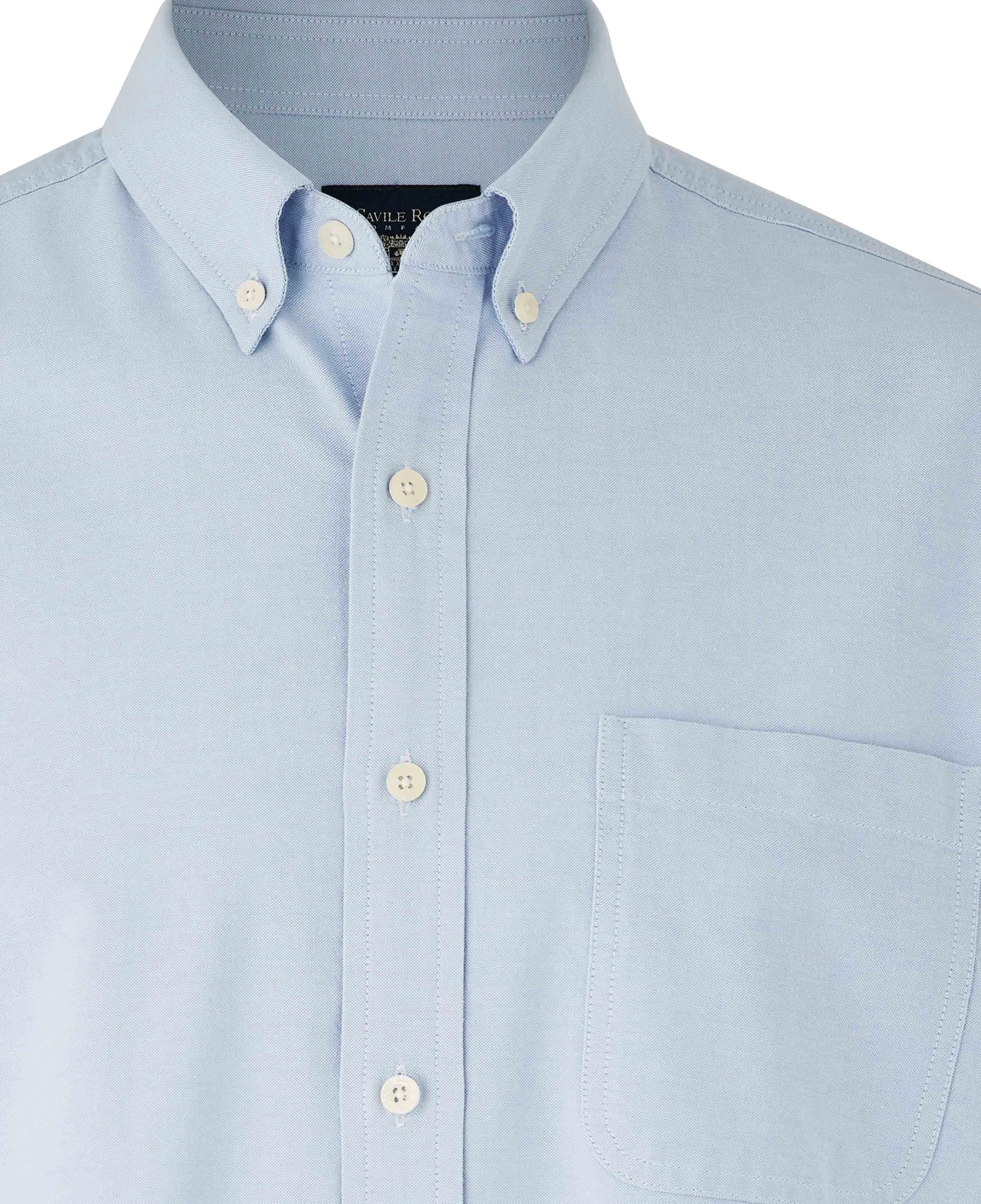 Light Denim Blue Classic Fit Oxford Shirt