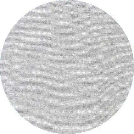 Light Grey Cotton-Blend Crew Neck Jumper