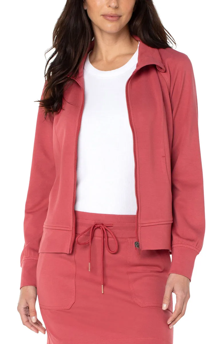 Liverpool Full Zip Seamed Jacket (rosebud)