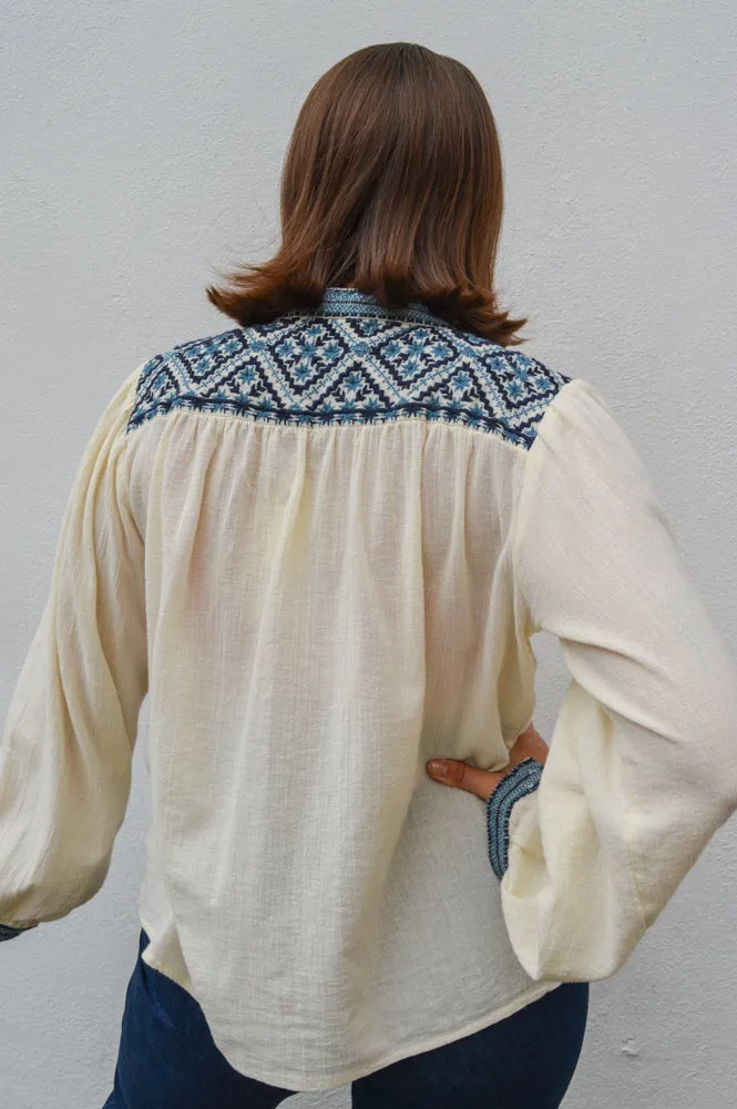 Maison Hotel Wandering Star Beth Sapphire Blouse