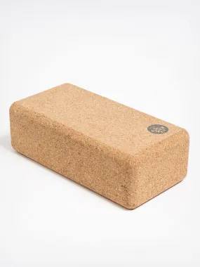 Manduka Lean Cork Yoga Block