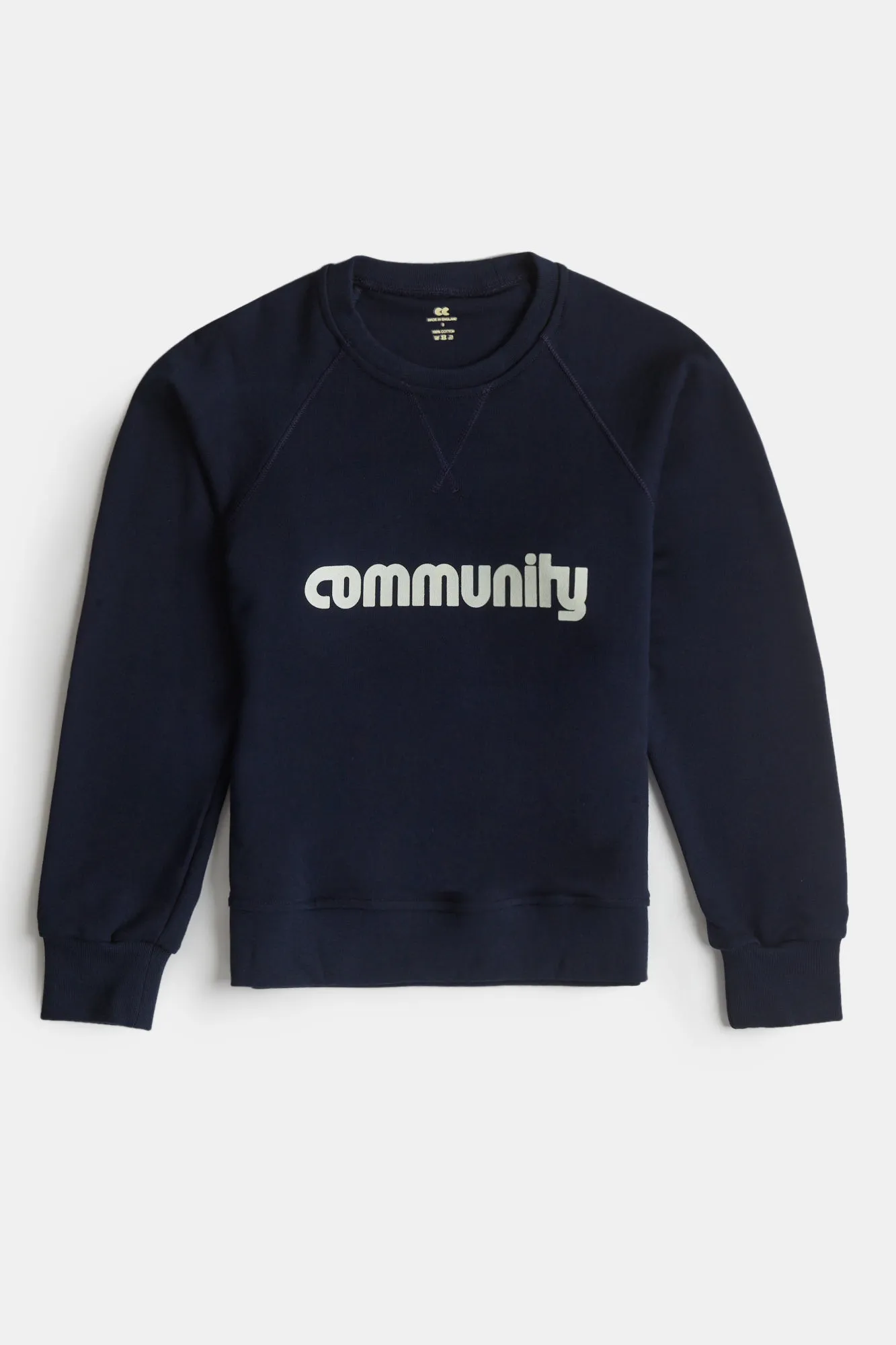 Men's Logo Raglan Sweatshirt - Navy