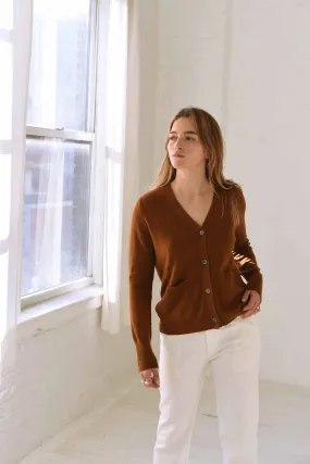 M.PATMOS Henry Cardigan - Caramel