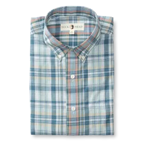 Murphy Plaid Cotton Slub Sport Shirt