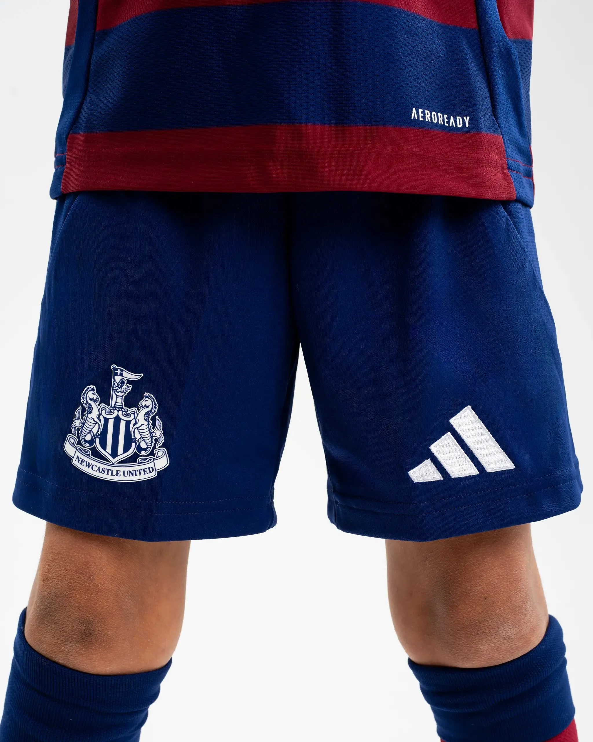 Newcastle United adidas Kids' 24/25 Away Shorts