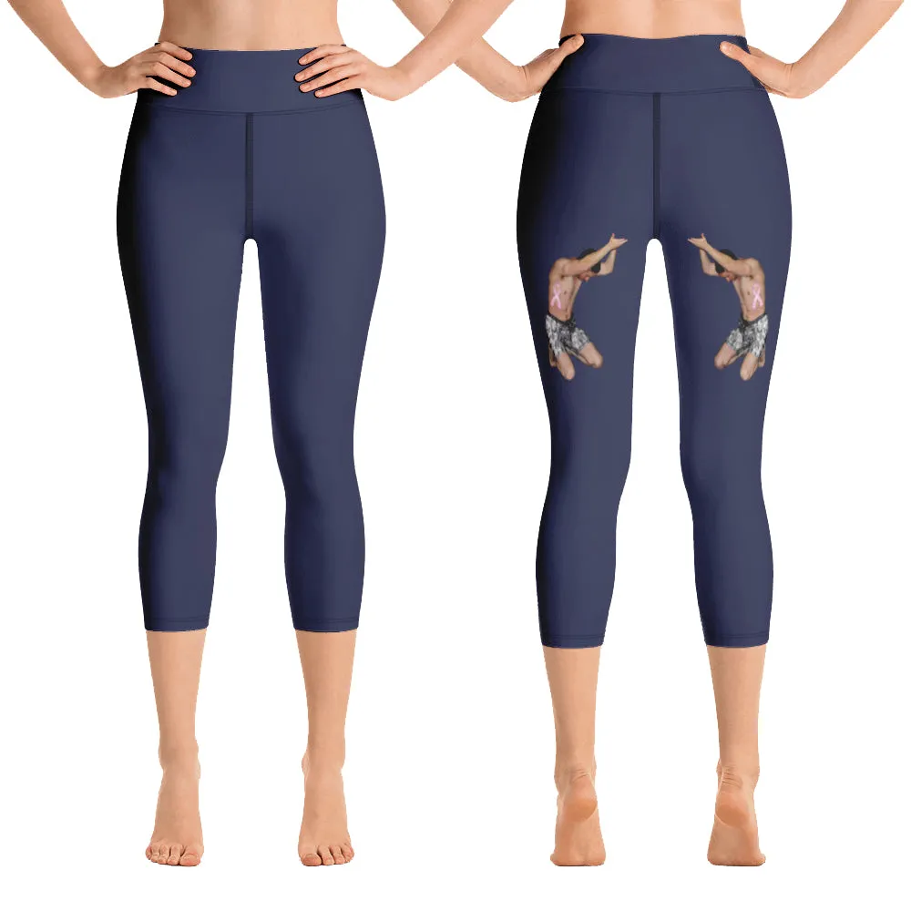 Our best viral Yoga Capri Leggings - Men Adore and Lift Your Butt With No Writing on Front