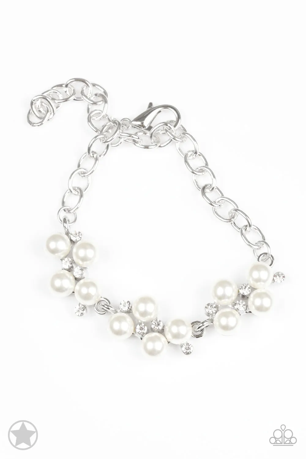 Paparazzi Accessories  - I Do White Bracelet