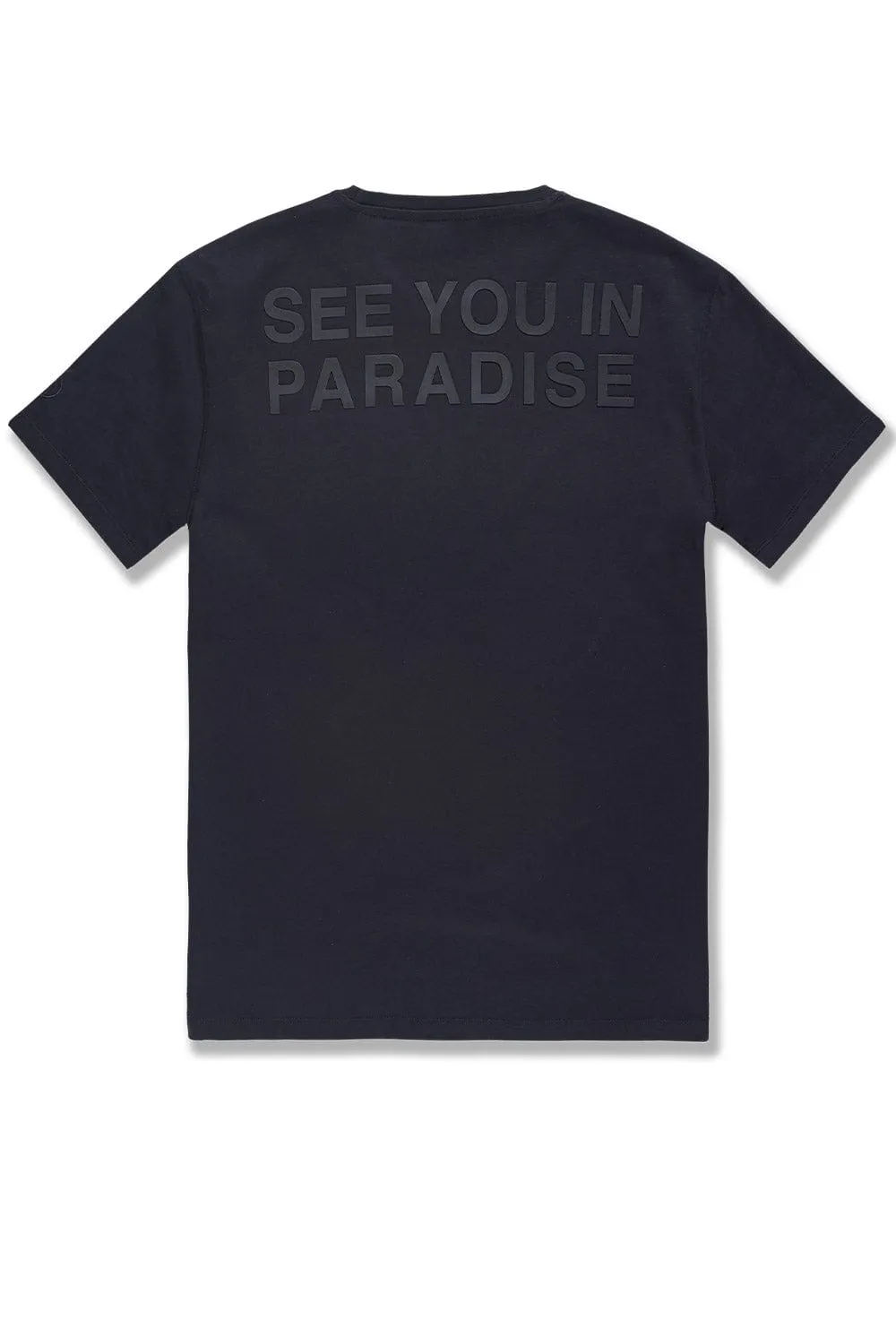 Paradise Tonal T-Shirt (Navy)