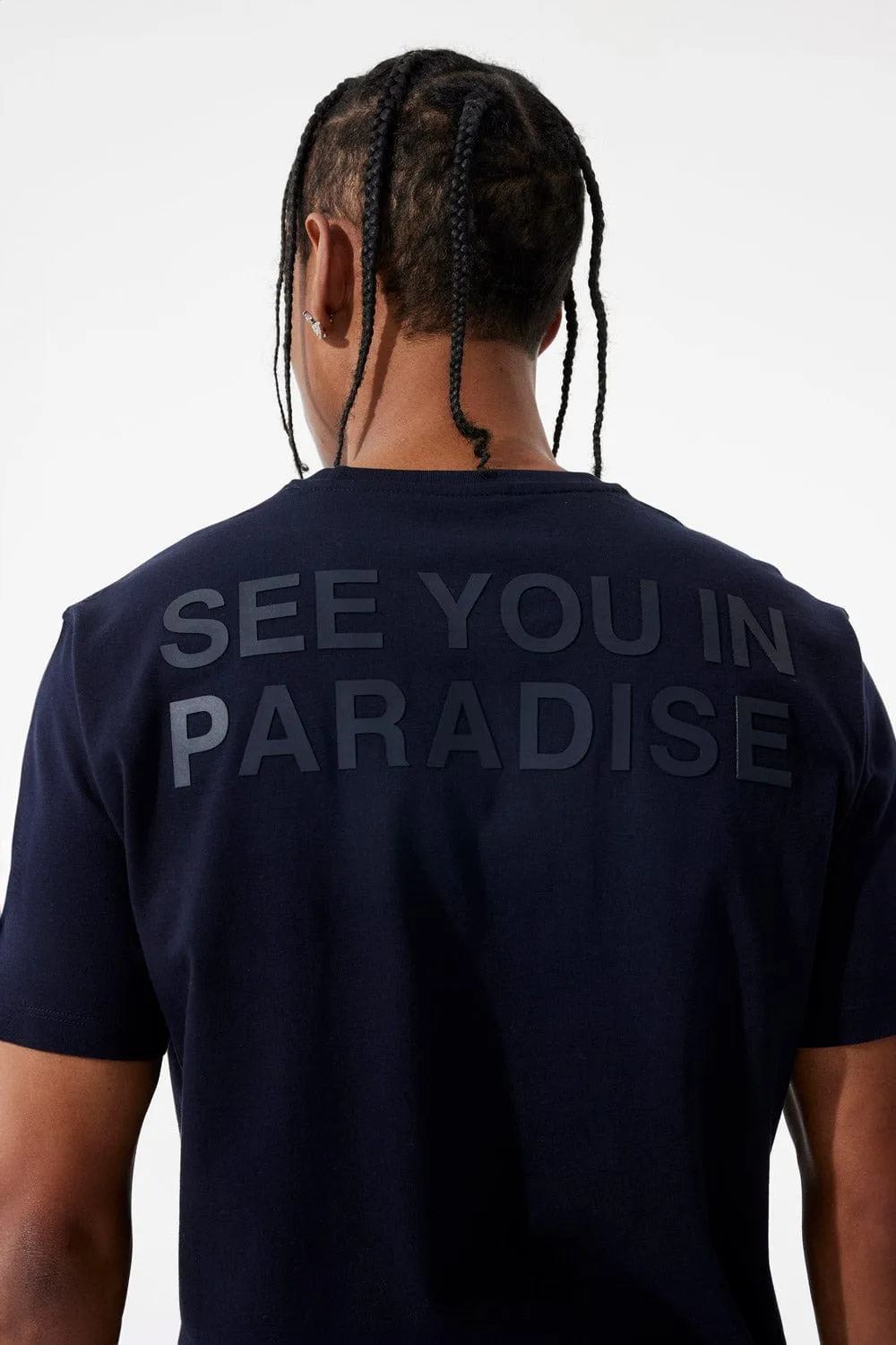 Paradise Tonal T-Shirt (Navy)