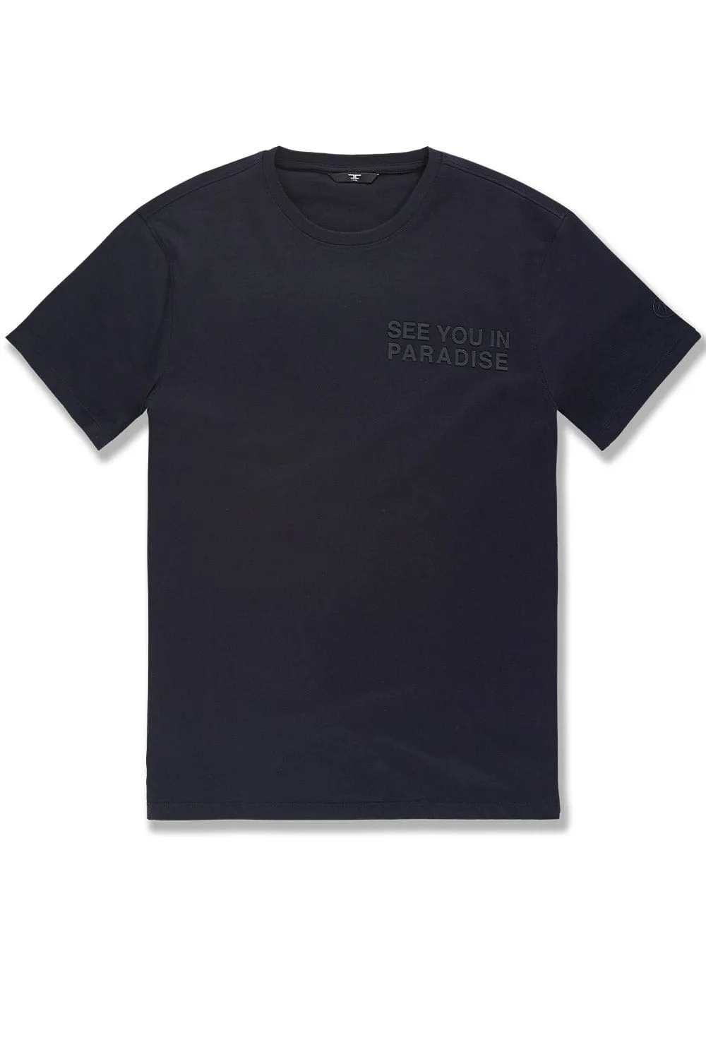 Paradise Tonal T-Shirt (Navy)