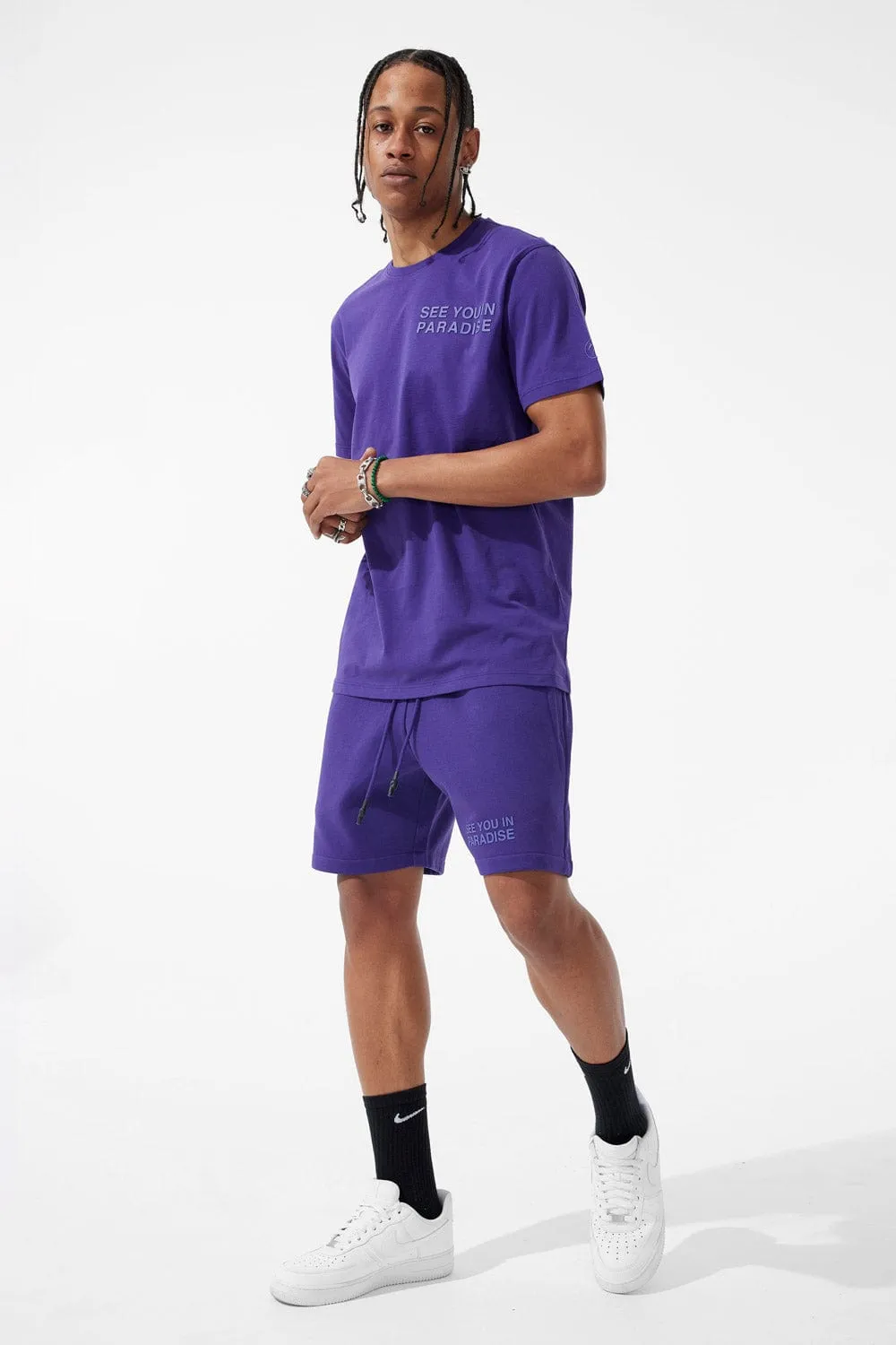 Paradise Tonal T-Shirt (Purple)