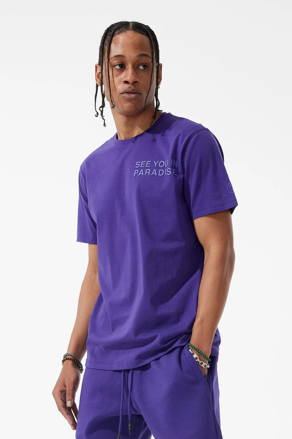 Paradise Tonal T-Shirt (Purple)