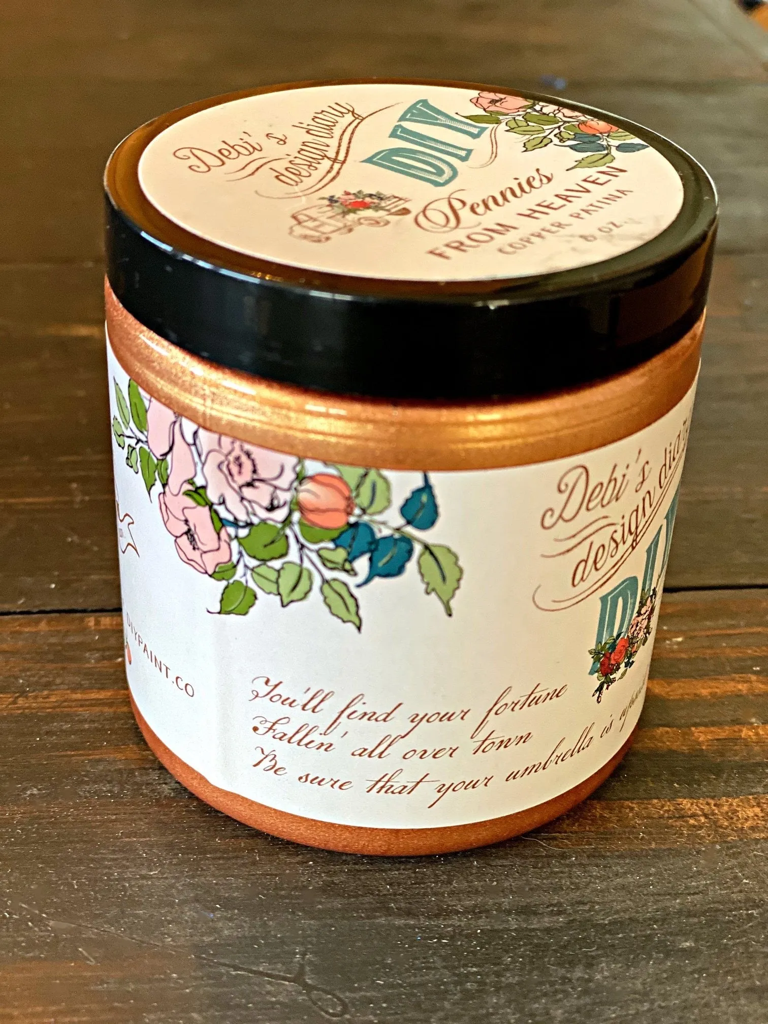 Pennies From Heaven Copper Patina DIY Paint