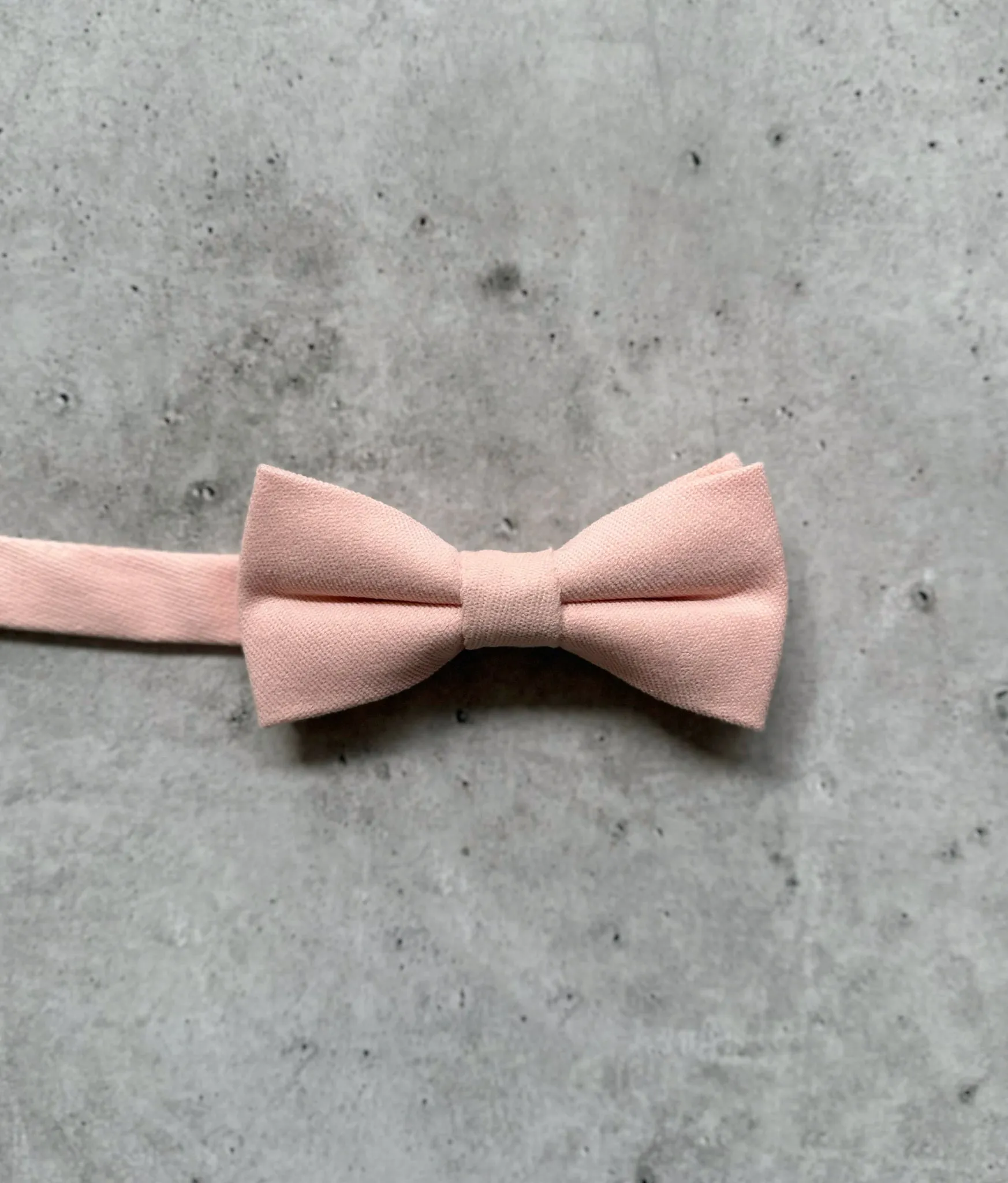 Petal Pink Cotton Pre-Tied Bow Ties