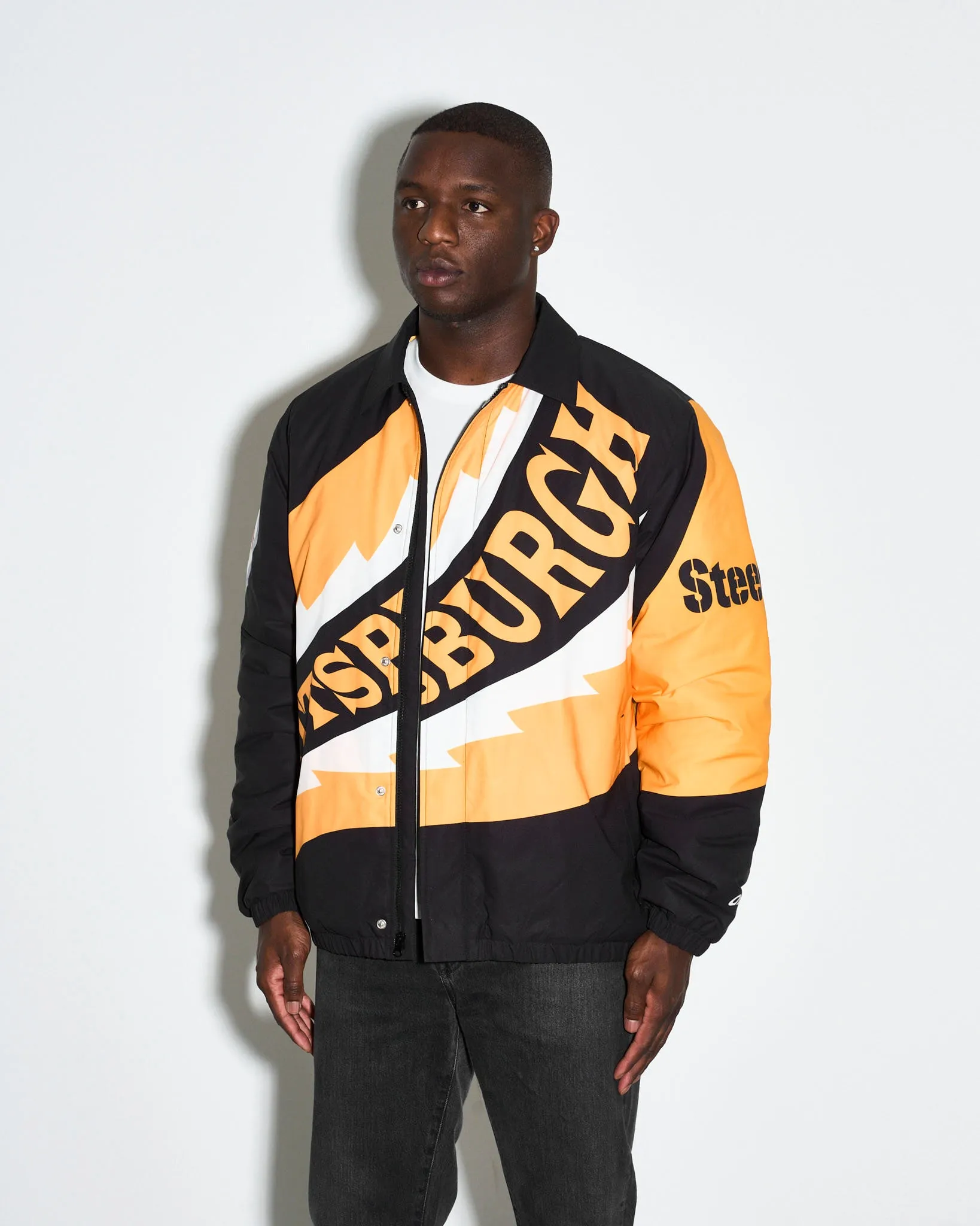 Pittsburgh Steelers Saw Blade Quilted Puffer Jacket