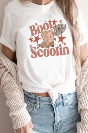 "Boot Scootin" Cowboy Boots Graphic Tee