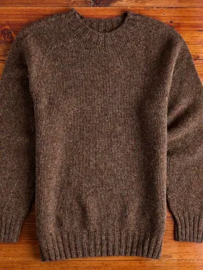 Cozy Boxy Wool Knit Sweater in Vibrant Spark