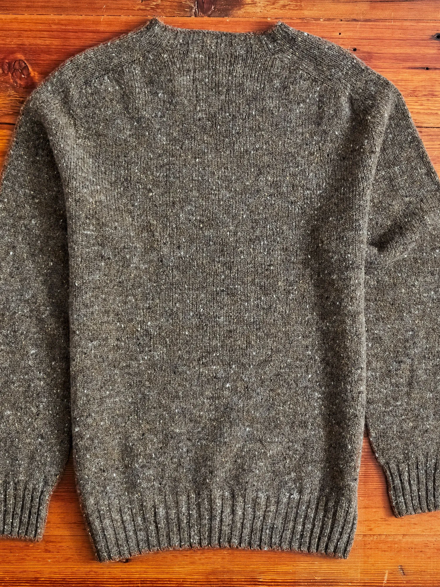 "Terry" Wool Sweater in Brownie