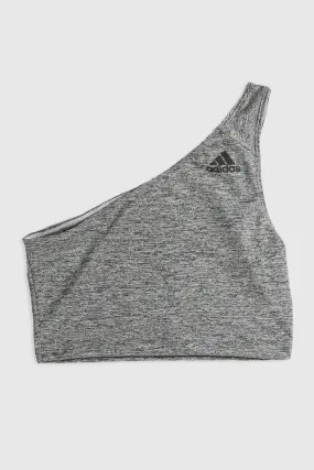 Rework Adidas Athletic One Shoulder Tank - M