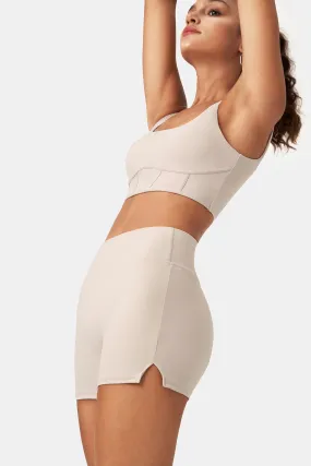 Seamless Side-Slit Shorts