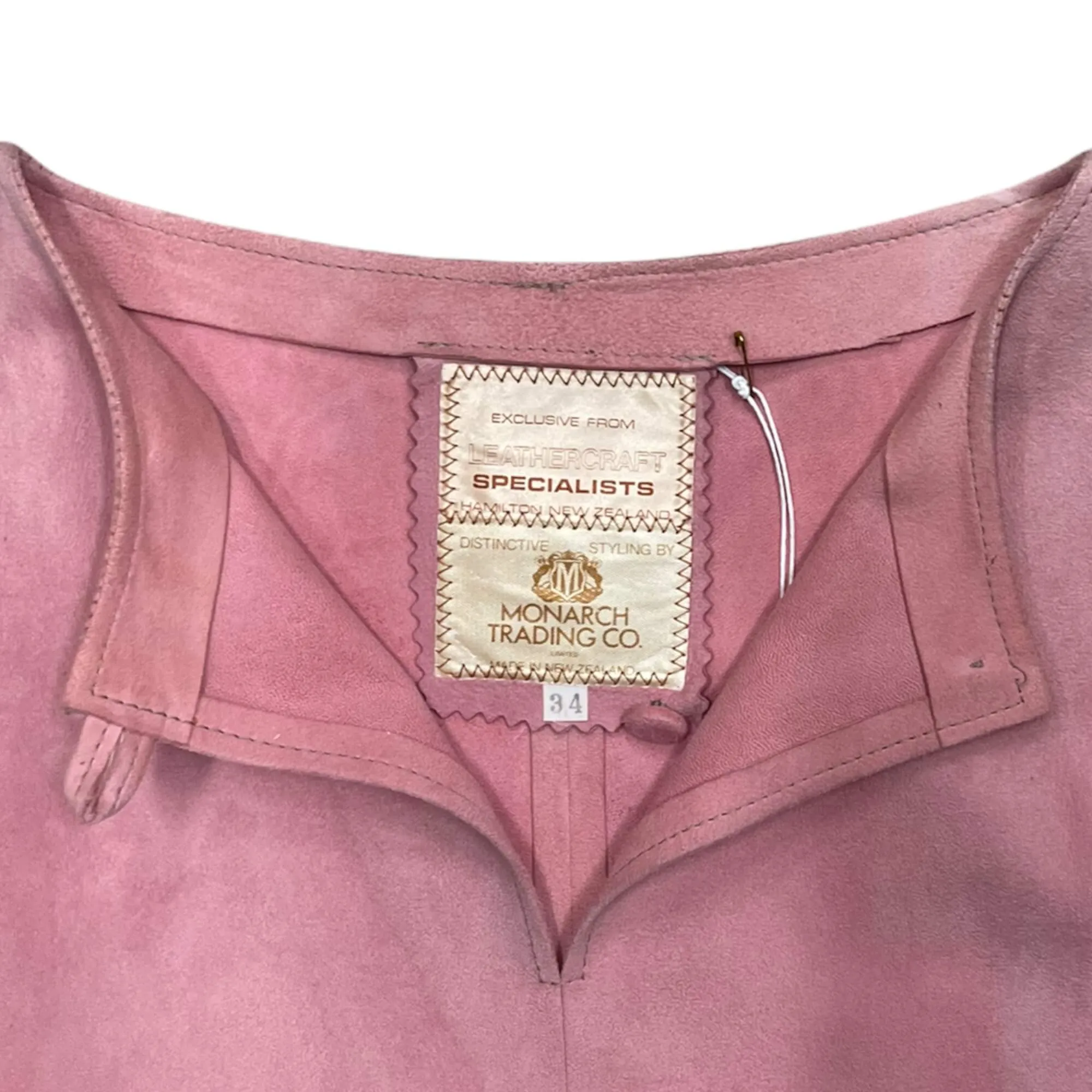 Suede Top - Pink