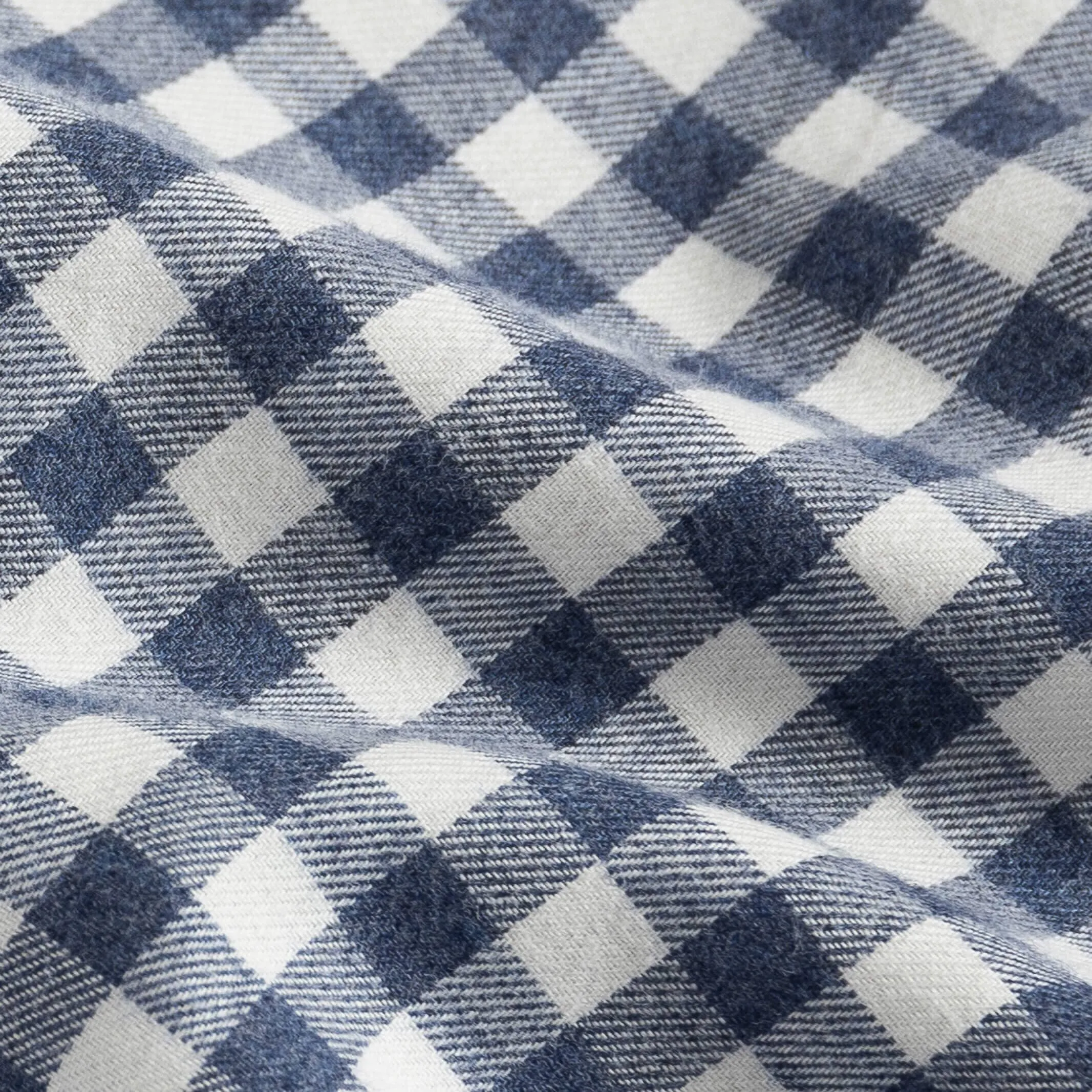 The Smoky Blue Rogers Gingham Custom Shirt