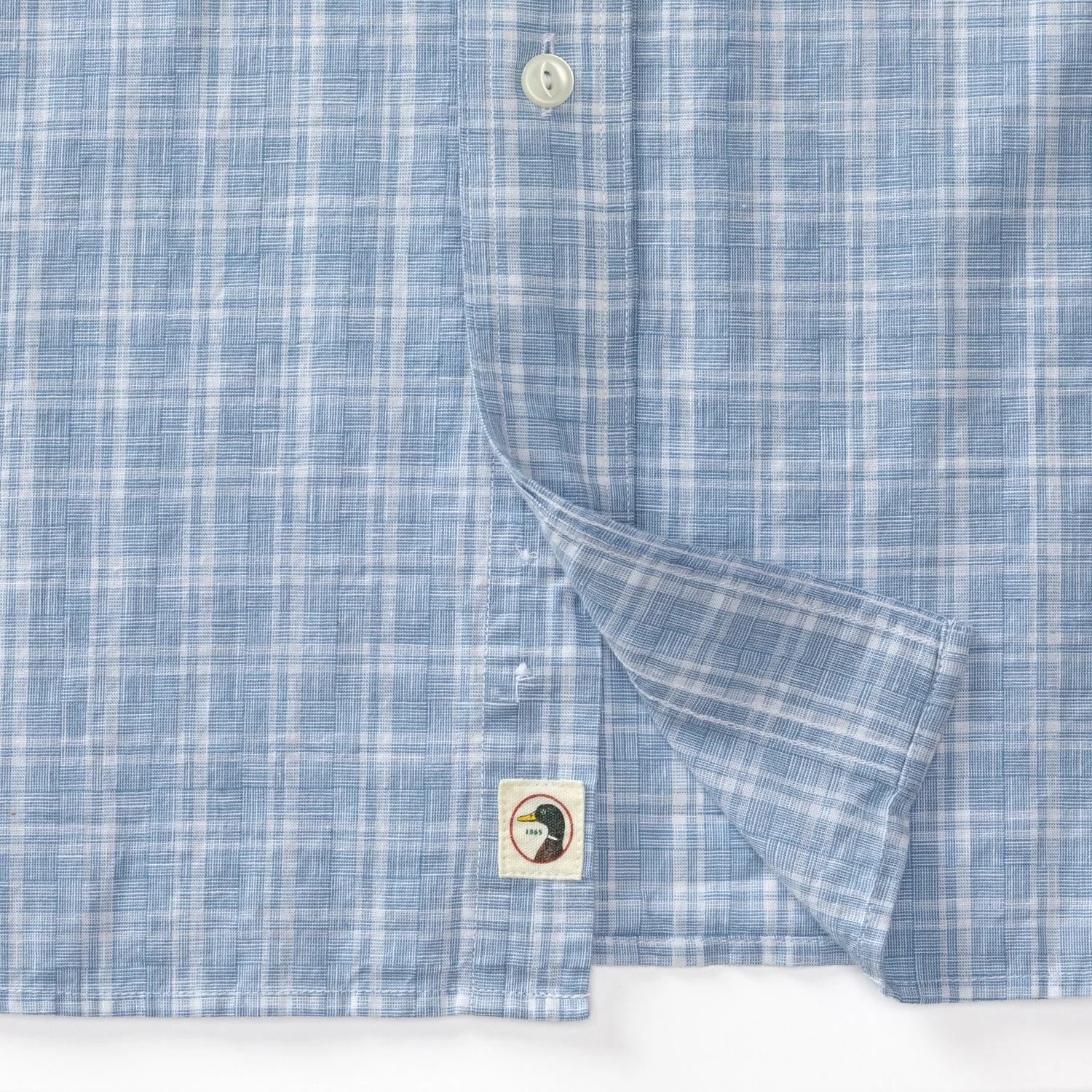 Thornton Plaid Cotton Slub Sport Shirt