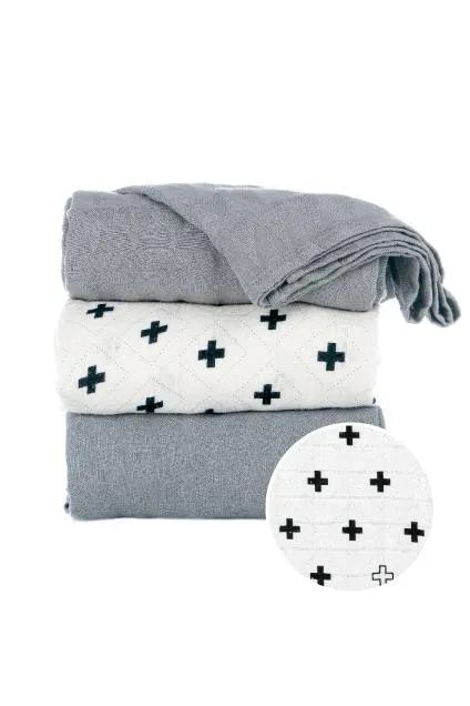 Tula Blanket Set -  Splatter Jet