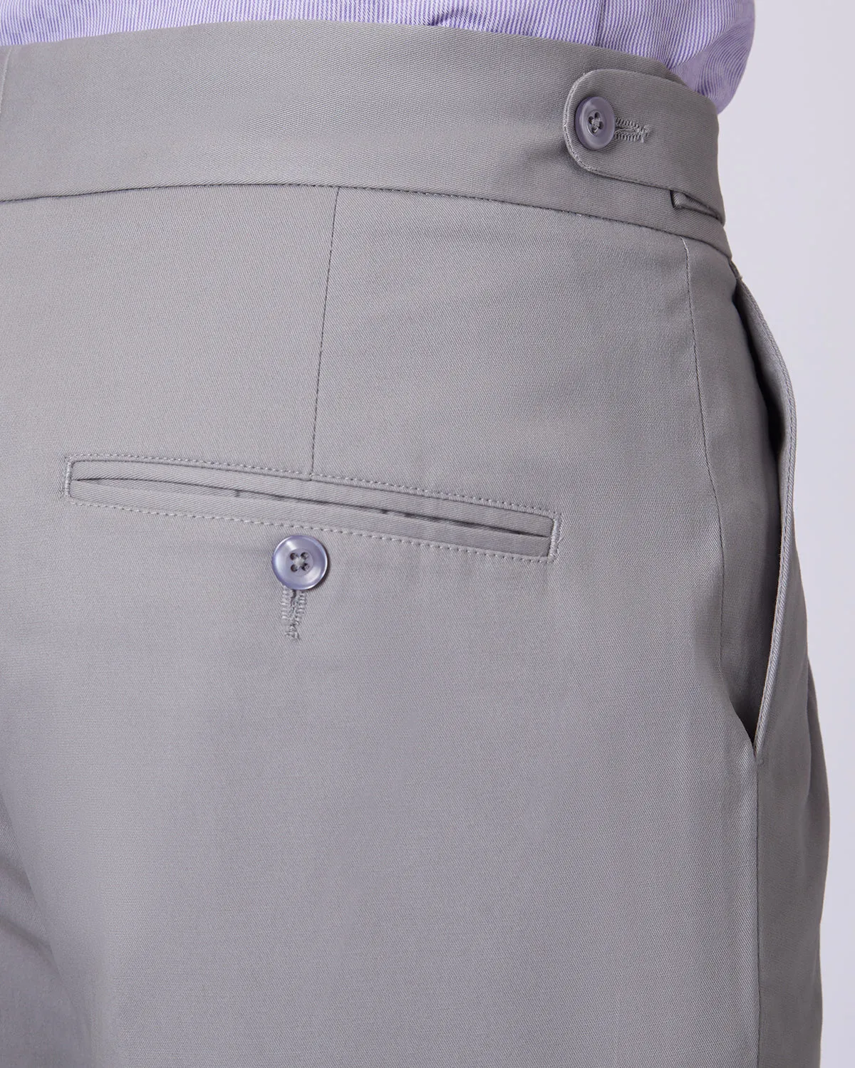 Virtuoso Neapolitan Chinos - Grey